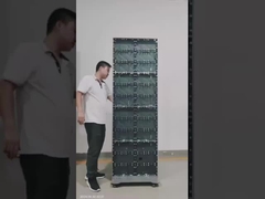 P1.86 P2 P2.5 αναδιπλούμενη οθόνη LED για καταστήματα αεροδρόμια ξενοδοχεία και εμπορικά κέντρα