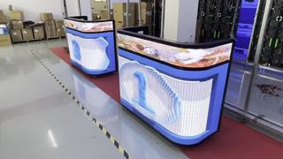 Μαλακή οθόνη LED Creative 3D Effect Display Desk video wall για DJ