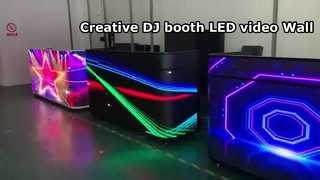 Δημιουργική οθόνη LED Video Wall DJ Booth
