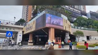 P4 Εξωτερική 3D οθόνη LED 960x960mm Ζωντανή και ανθεκτική