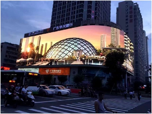 Outdoor P3.9 P7.8 Transparent Glass AVOE LED Display For Shopping Mall